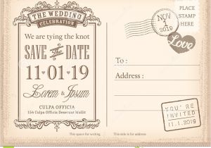 Bridal Shower Postcard Invitations 7 Best Of Wedding Invitation Postcard Template