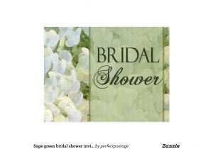 Bridal Shower Postcard Invitations Sage Green Bridal Shower Invitations Postcard