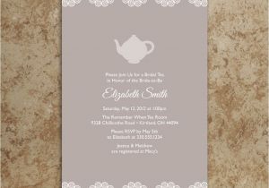 Bridal Shower Tea Party Invitations Etsy Bridal Shower Tea Party Invitations Bridal Shower Tea