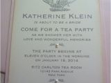 Bridal Shower Tea Party Invitations Etsy Tea Party Invitation Bridal Shower Vintage Inspired 10