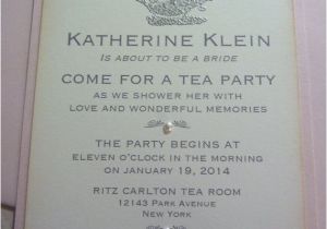 Bridal Shower Tea Party Invitations Etsy Tea Party Invitation Bridal Shower Vintage Inspired 10