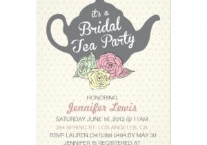 Bridal Shower Tea Party Invitations Templates 22 Best Images About Tea Party Bridal Shower Invitations