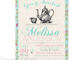 Bridal Shower Tea Party Invitations Templates Tea Party Invitation Templates to Print