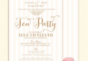 Bridal Tea Party Invitations Free Bridal Shower Invitation Tea Party Invitation Printable