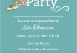 Bridal Tea Party Invitations Free Bridal Shower Tea Party Free Bridal Shower Invitation