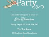 Bridal Tea Party Invitations Free Bridal Shower Tea Party Free Bridal Shower Invitation