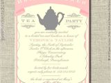 Bridal Tea Party Invitations Free Bridal Shower Tea Party Invitations