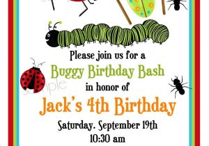 Bug Party Invitation Template Bug Birthday Party Invitations Mickey Mouse Invitations