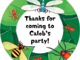 Bug Party Invitation Template Bugs Stickers Stickers & Party Supplies