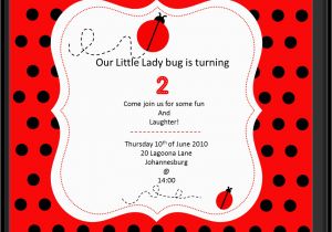 Bug Party Invitation Template Just Baking Little Lady Bug Inspiration