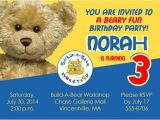 Build A Bear Party Invitations Printable Build A Bear Birthday Barty Invitations Ideas Bagvania