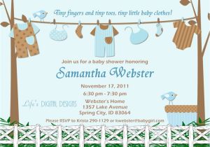 Build Your Own Baby Shower Invitations Baby Boy Shower Invites