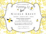 Bumble Bee Baby Shower Invitation Diy Printable Baby Shower Invitations Mommy to Bee Baby Shower