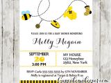 Bumble Bee Baby Shower Invitation Diy Printable Bumble Bee Baby Shower Invitation Diy Archives