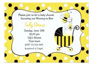 Bumble Bee Baby Shower Invites Bumble Bee Baby Shower Invitations