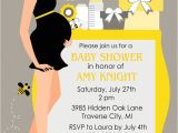 Bumble Bee themed Baby Shower Invitations Bumble Bee Baby Shower Invitations Gender Neutral Shower