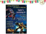 Bumblebee Transformer Birthday Invitations Transformers Invitation Transformer Birthday by Hdinvitations