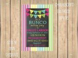 Bunco Birthday Party Invitations Bunco Birthday Party Invite by Stephanndesigns On Etsy