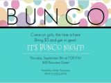 Bunco Party Invitations Blue Bunco Night Invitation Game Night Invitations