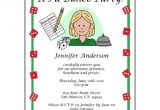 Bunco Party Invitations Bunco Party Invitation Mandys Moon Personalized Gifts