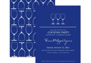 Business Cocktail Party Invitations Modern Corporate Cocktail Party Invitation Card Template