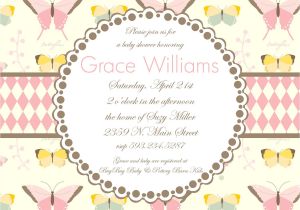 Butterfly themed Baby Shower Invitations butterfly themed Baby Shower Invitation by andreagerigdesigns