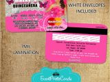 Butterfly themed Quinceanera Invitations butterfly