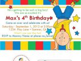 Caillou Party Invitations Caillou Birthday Invitations W Address Labels and Envelope