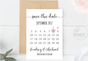 Calendar Wedding Invitation Template Save the Date Calendar Save the Date Calendar Template
