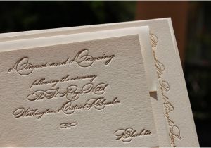 Calligraphy Pen for Wedding Invitations Dancing Pen Calligraphy Letterpress Wedding Invitation