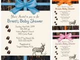 Camo Baby Boy Shower Invitations Camo Baby Shower Invitations