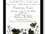 Camo Baby Boy Shower Invitations Tags Baby Monkey Shower theme Bunch Of Balloons