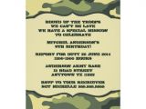 Camouflage Party Invitation Template Free Printable Camouflage Invitations
