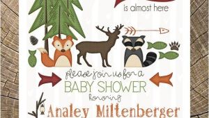 Camping themed Baby Shower Invitations Best 25 Camping Baby Showers Ideas On Pinterest