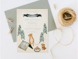 Camping themed Baby Shower Invitations Items Similar to Baby Shower Baby Birthday Invitation