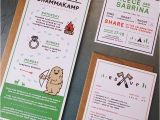 Camping themed Wedding Invitations A Camp themed Wedding Invitation so Happy I Was Able to B