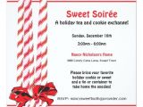 Candy Cane Christmas Party Invitations Sweet Candy Cane Holiday Party Invitation