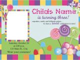 Candyland Birthday Party Invitation Ideas Free Printable Candyland Invitation Blank Template