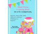 Candyland Party Invitation Wording Candyland Birthday Party Invitations
