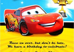 Car themed Birthday Invitation Templates Cars Birthday Party Invitation Wording