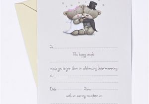 Card Factory Party Invitations Hugs Bear Wedding Invitations Pack Of 20