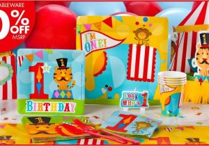 Carnival Invitations Party City 1st Birthday Party Script Just B Cause
