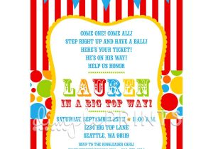 Carnival Party Invitation Wording Circus Party Invitations Party Invitations Templates