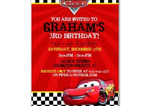 Cars themed Birthday Invitation Cars Birthday Ideas Pinterest Roundup