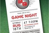 Casino Party Invitations Templates Free Diy Casino Night Invitation Template with Dice From