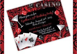 Casino Party Invitations Templates Free Party Invitation