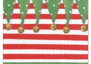 Caspari Christmas Party Invitations Caspari Stocking Stripe Place Cards Paperstyle