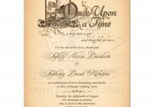 Castle Wedding Invitations Design Fairy Tale Wedding Invitation Medieval Castle once Upon A Time