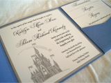 Castle Wedding Invitations Design Fairytale Castle Pocketfold Wedding Invitation Sample