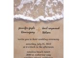 Casual Beach Wedding Invitation Wording Casual Beach theme Wedding Invitation Zazzle Com